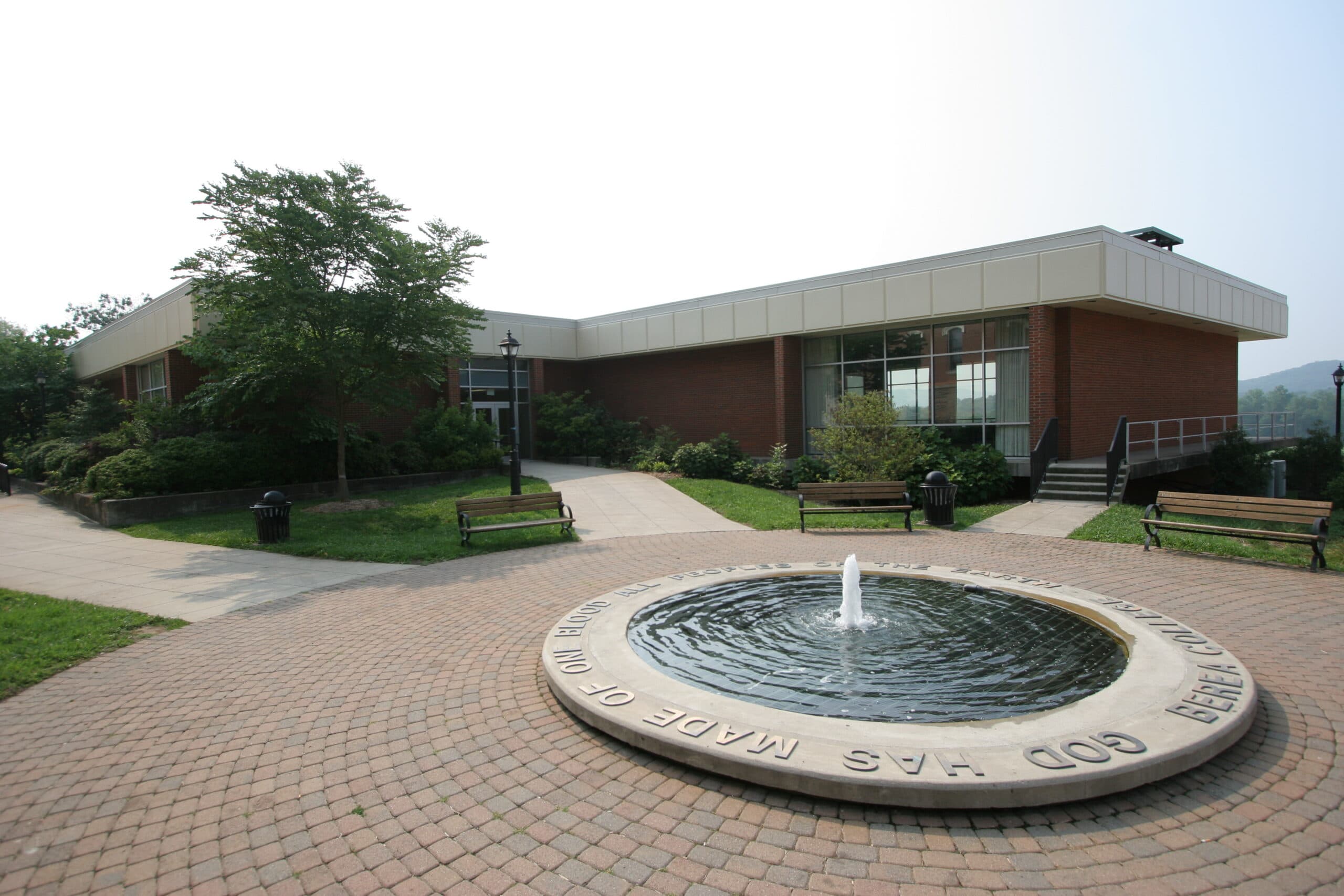 Side exterior of Alumni Building