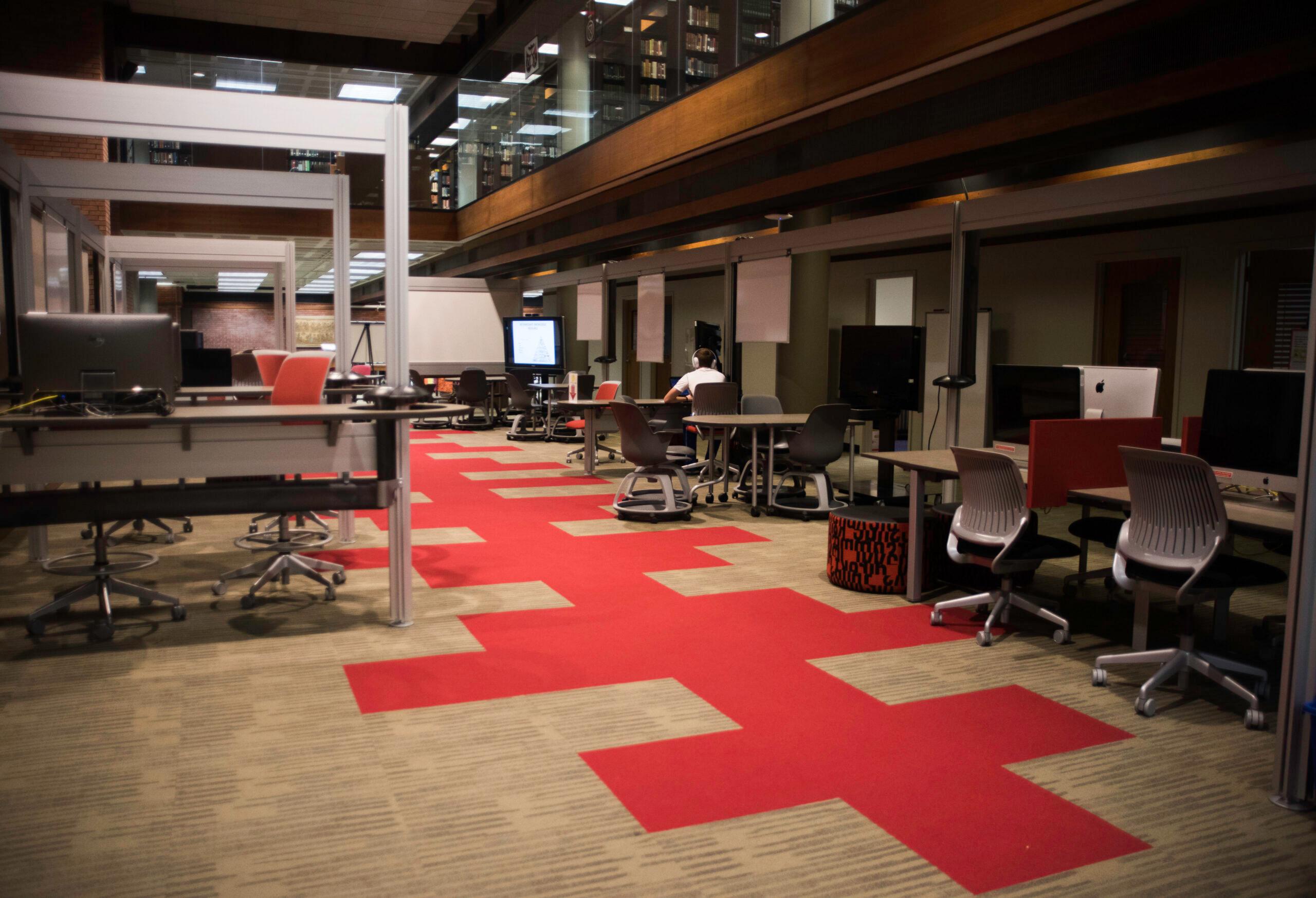 Hutchins Library interior
